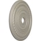 Ekena Millwork Cole Ceiling Medallion (Fits Canopies up to 9 1/8"), 25 3/8"OD x 3 3/8"ID x 1 3/8"P, Pearl White CM25COPWS - alternate 2